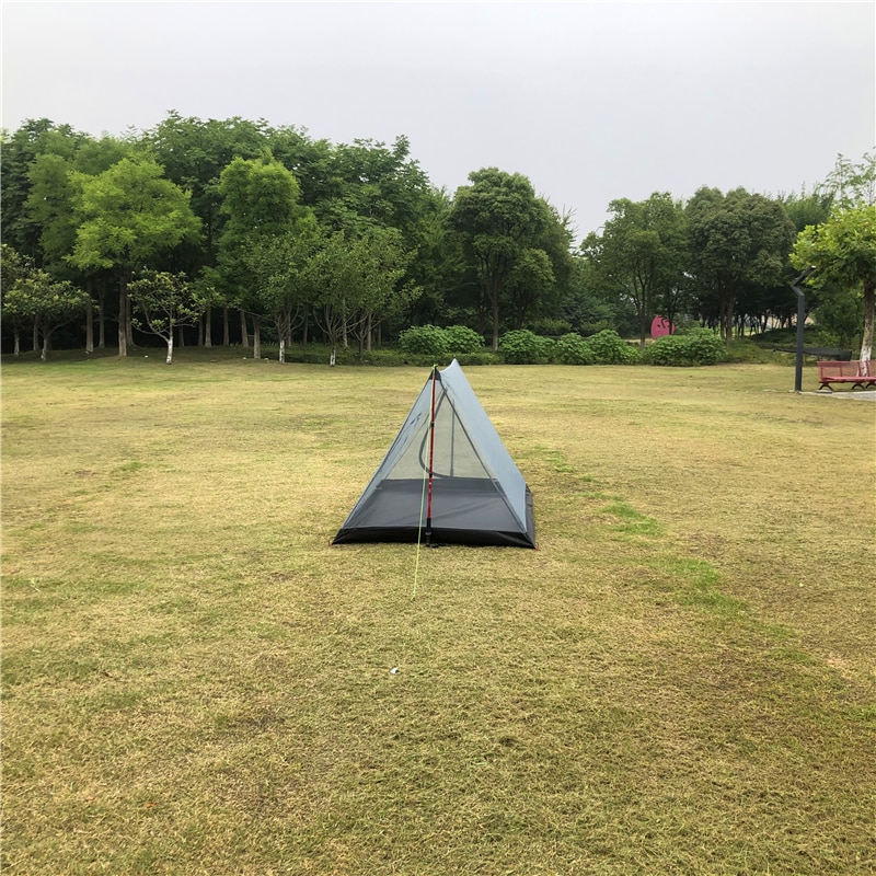 Cheap Goat Tents ST Outdoor Ultralight Summer Mesh 1 2 Person Mosquito Net Camping Tent Hiking Travel Equipment Tents 
